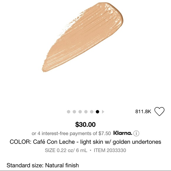 NARS Radiant Creamy Concealer Cafe Con Leche - Picture 6 of 6